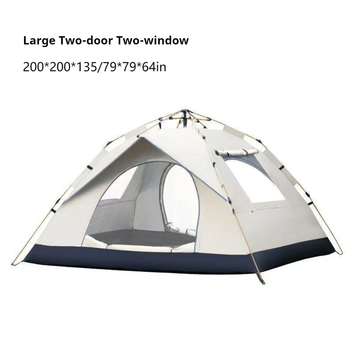 Quick Opening Tent with Two Doors and Two Windows
