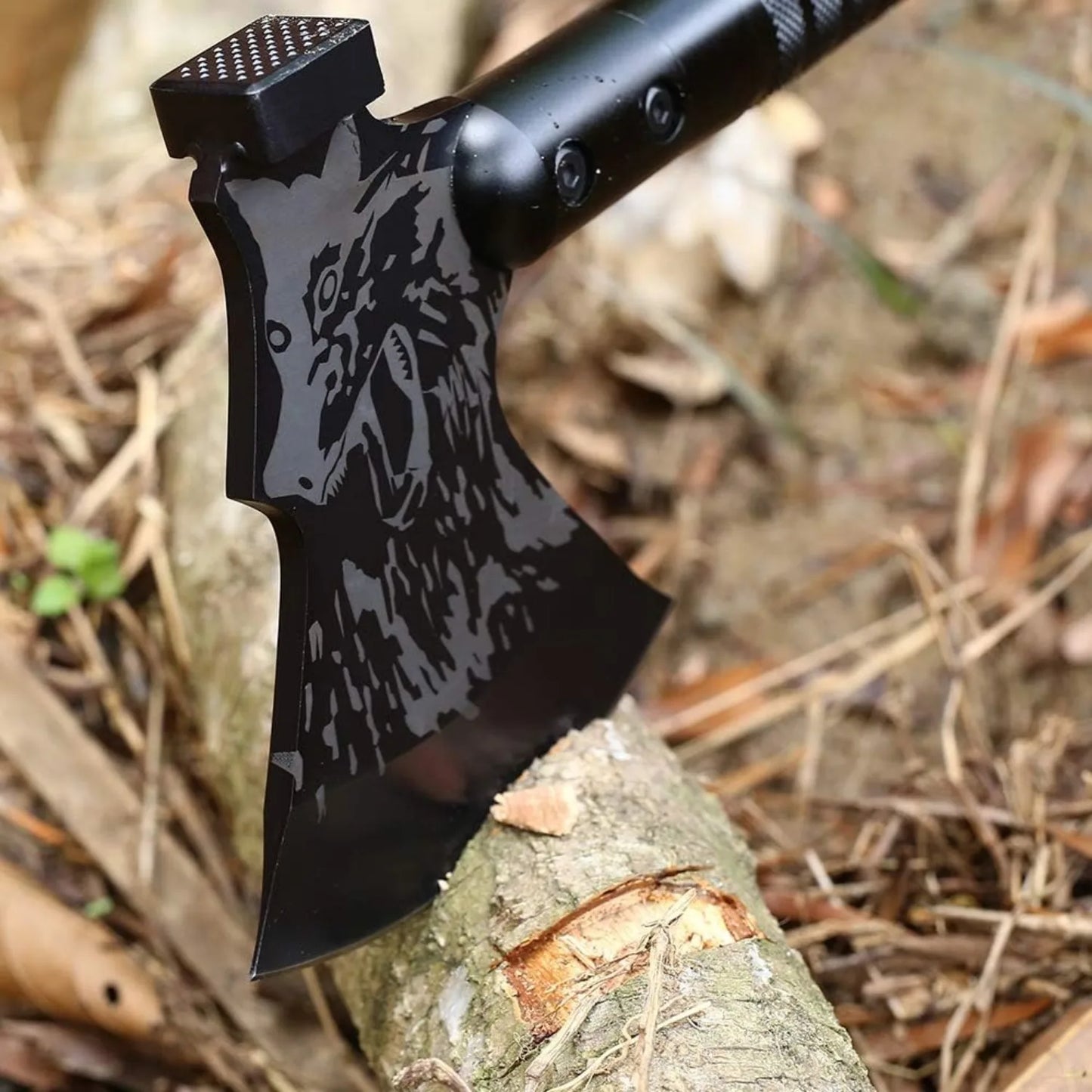 Folding Survival Axe with Hammer and Sheath for Camping