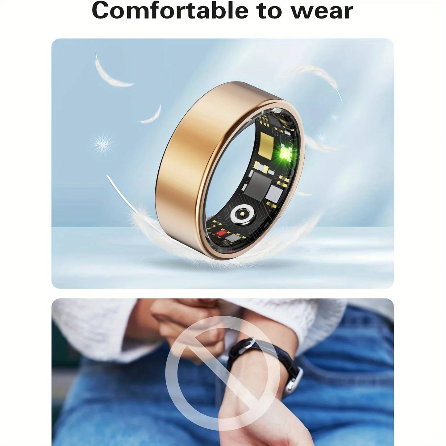 Smart Ring for Sleep Tracking and Motion Monitoring