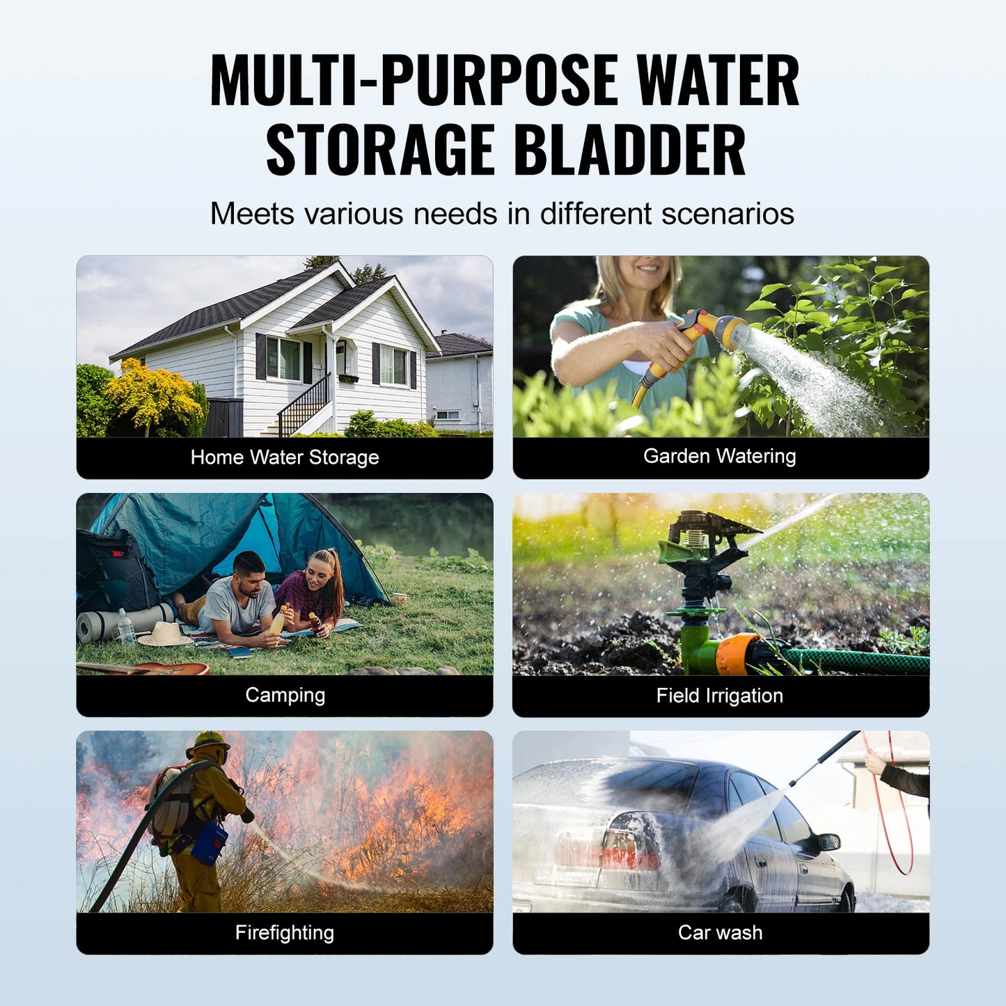 Collapsible PVC Water Storage Bladder For Reliable Supply