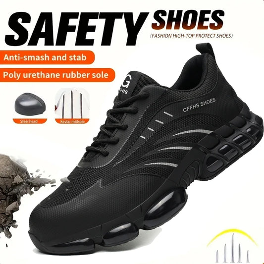 Breathable Lightweight Anti-Safety Shoes for Ultimate Protection