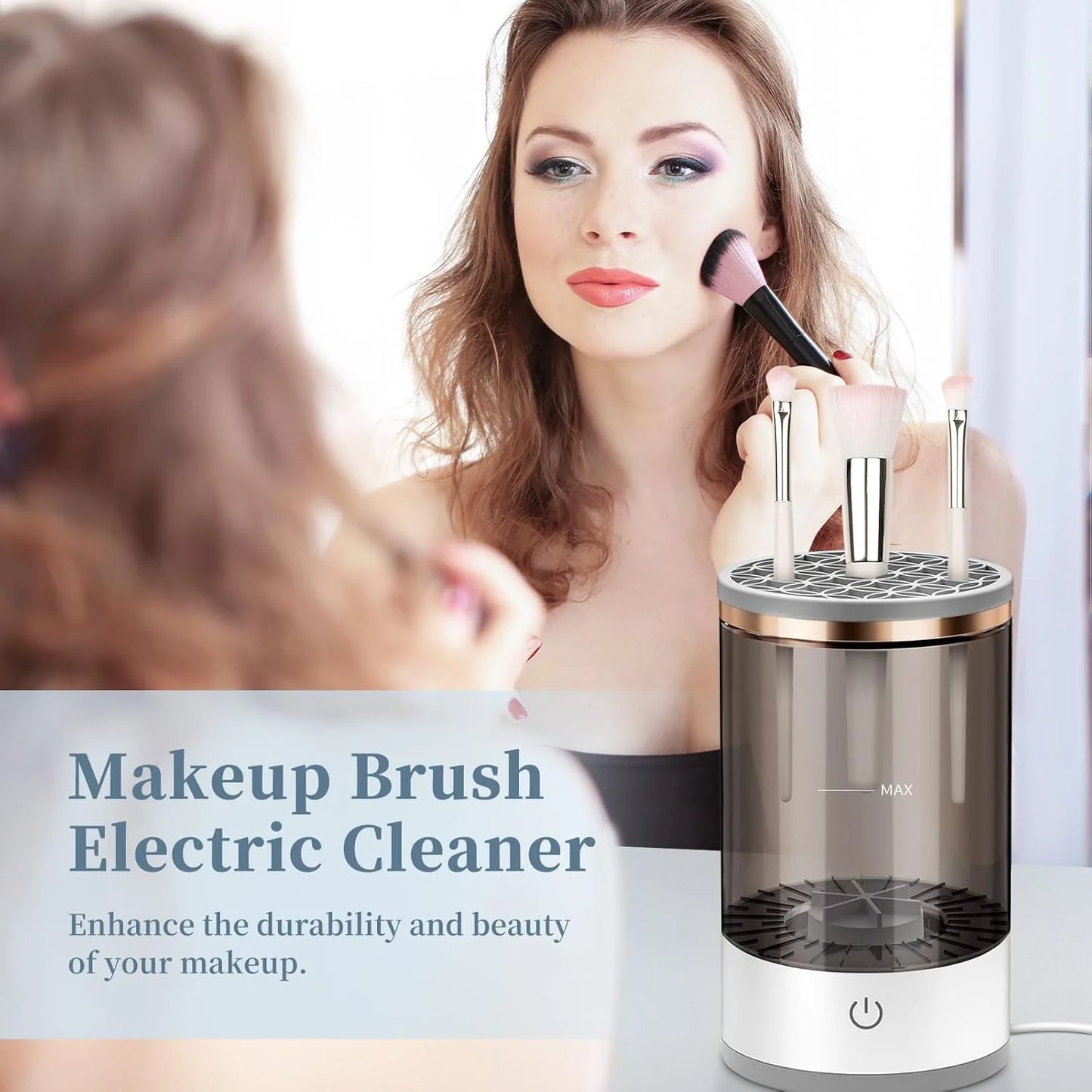 Deep Cleaning Machine for Makeup Brushes - All Types