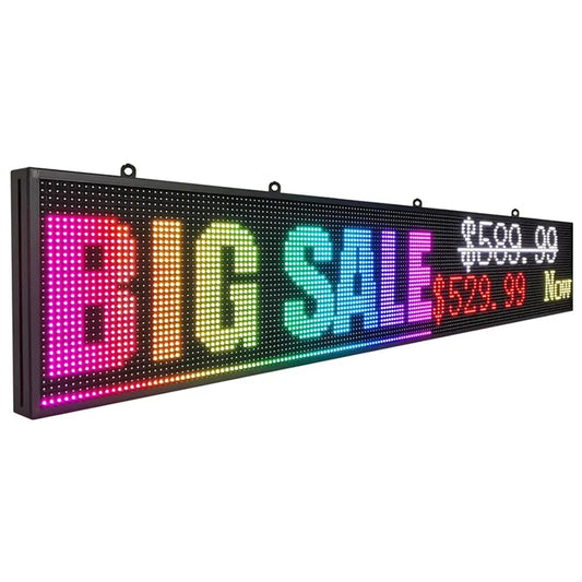 Full Color LED Scrolling Display With WiFi Advertising Board