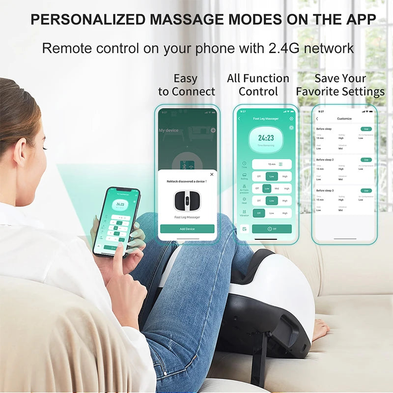 Nekteck Shiatsu Foot Massager for Deep Tissue Relaxation
