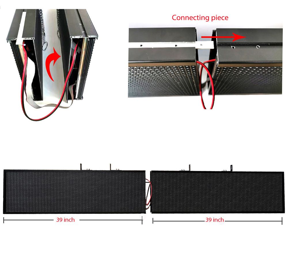 Full Color LED Scrolling Display With WiFi Advertising Board